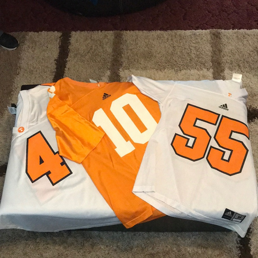 Three Tennessee Vols Jerseys